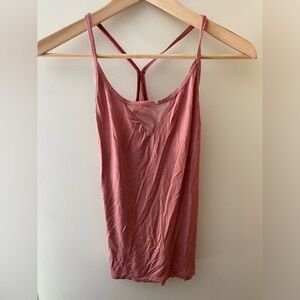 Soft Coral Workout Top